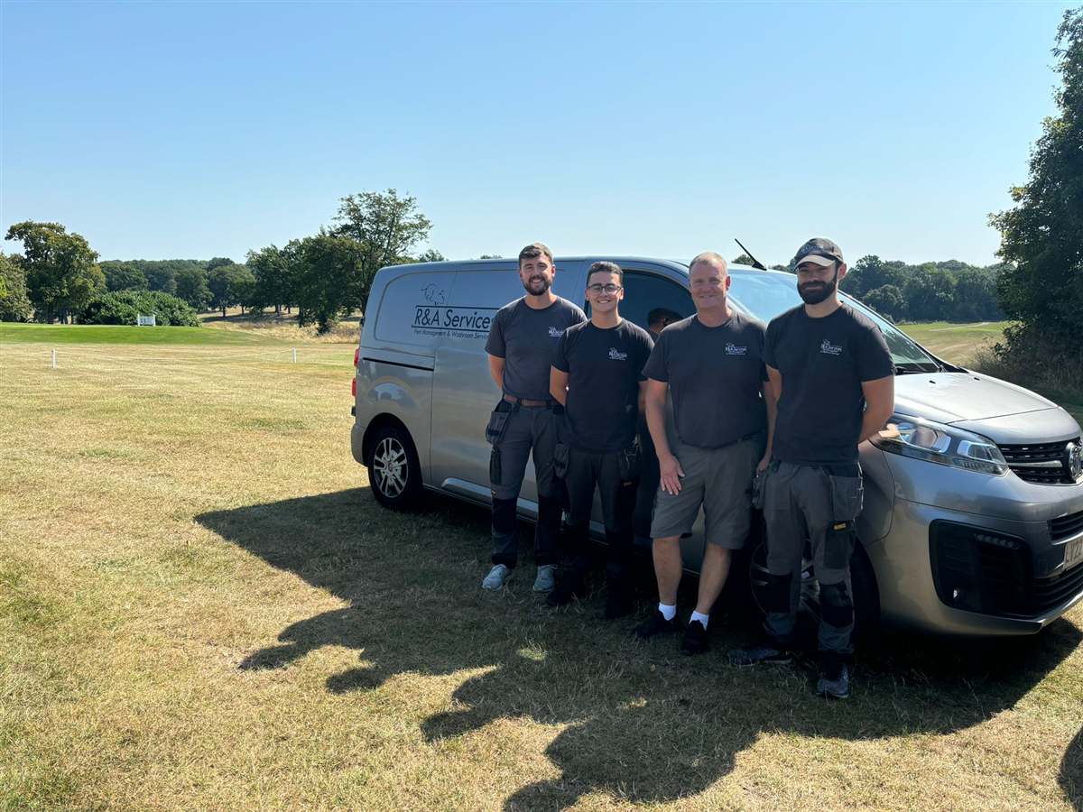 R&A Services team on site